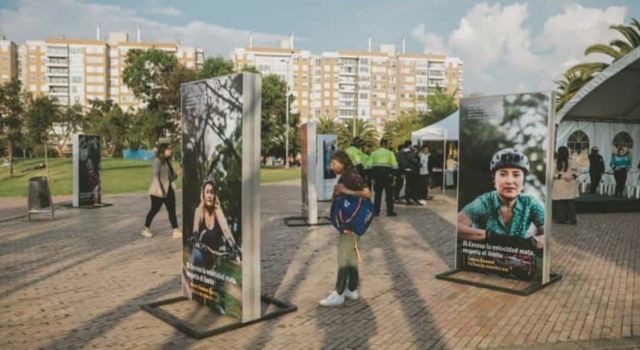 Cifra de siniestros viales en Bogotá, hoy se rindió homenaje a las víctimas