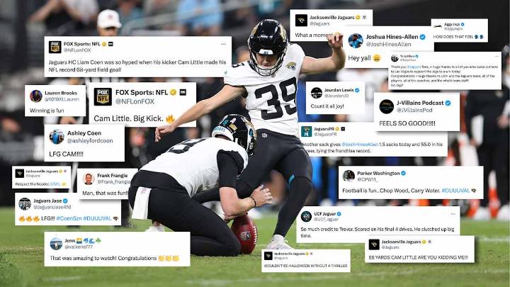 Victory Monday Social Reacts: Jaguars Fans Positive Response to Overtime Victory over Las Vegas Raiders in Week 9 of the 2025 Season