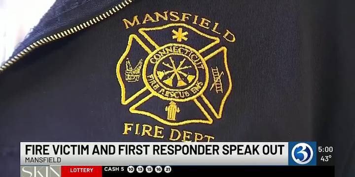 Mansfield deputy fire chief returns to work after heroic rescue attempt