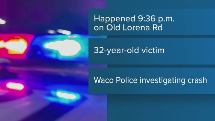 Waco police identify victim in Wednesday night crash