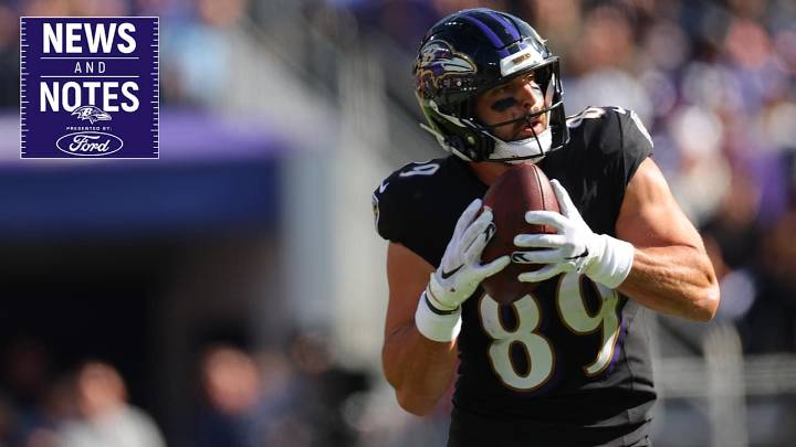 News & Notes: Mark Andrews Is Closing in on a Major Ravens Record