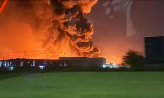 Explosión en Polo Industrial de Ezeiza afectó depósito de Iron Mountain