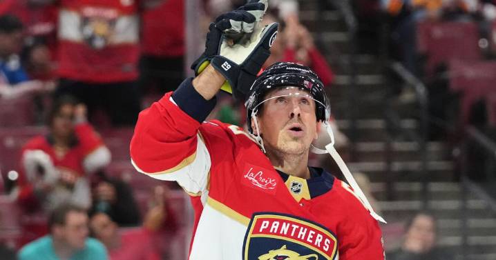 Panthers' Marchand scored goal with special meaning