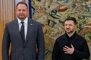 Kyiv hit by overnight attack after Zelensky removes top aide