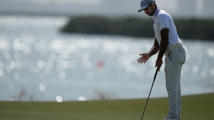 Aaron Rai denies Tommy Fleetwood another title by winning playoff in Abu Dhabi