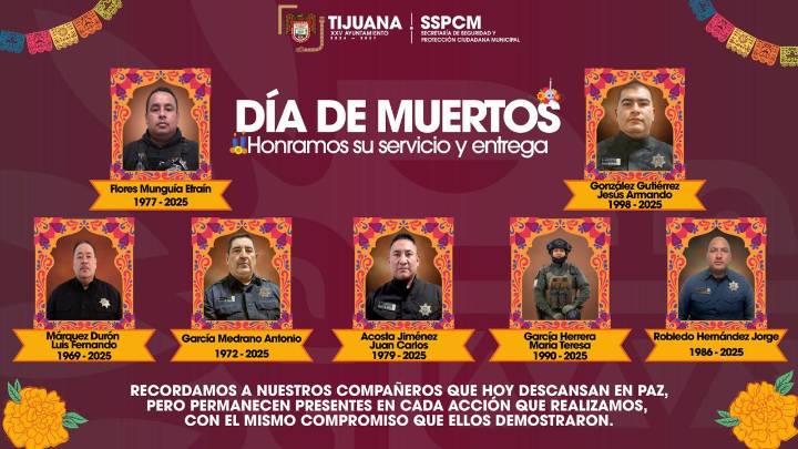 Recuerdan a policías caídos en cumplimiento de su deber