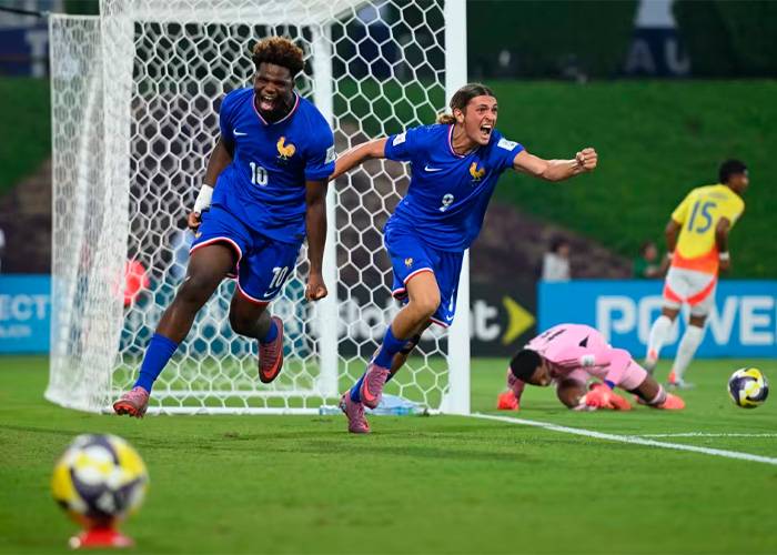 Colombia eliminada del Mundial Sub – 17, perdió 2×0 con Francia