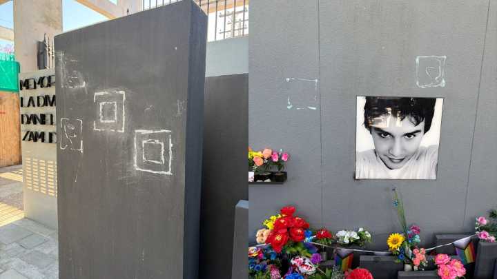 Movilh denuncia vandalización del memorial de Daniel Zamudio en el Cementerio General: Evalúan presentar acciones legales