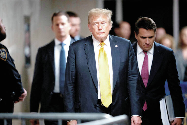 Judge to consider moving Trump’s hush-money conviction to federal court