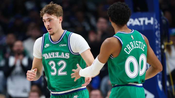 Mavericks’ Cooper Flagg lands on injury report, but there’s a promising catch