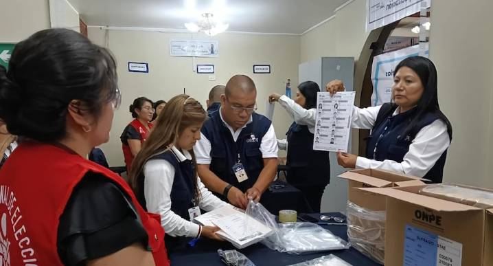 ODPE Ica realizó la verificación pública de material electoral que se utilizará el 30 de noviembre