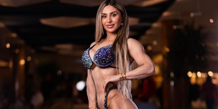 La historia de Roya Karimi, la mujer que pasó de un matrimonio forzado en Afganistán a ser campeona de fisicoculturismo en Europa