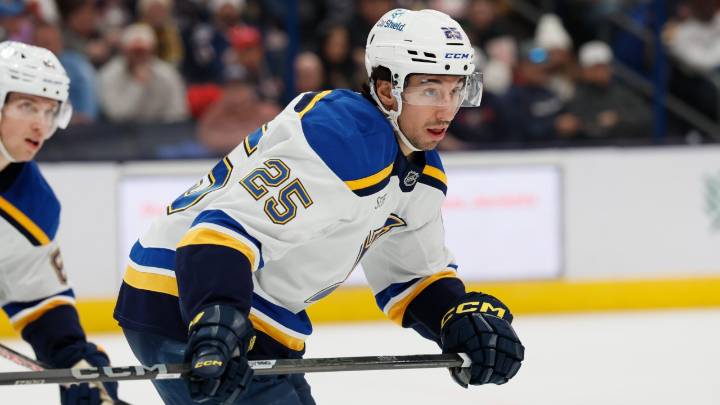 Blues’ Jordan Kyrou to be a healthy scratch against Sabres