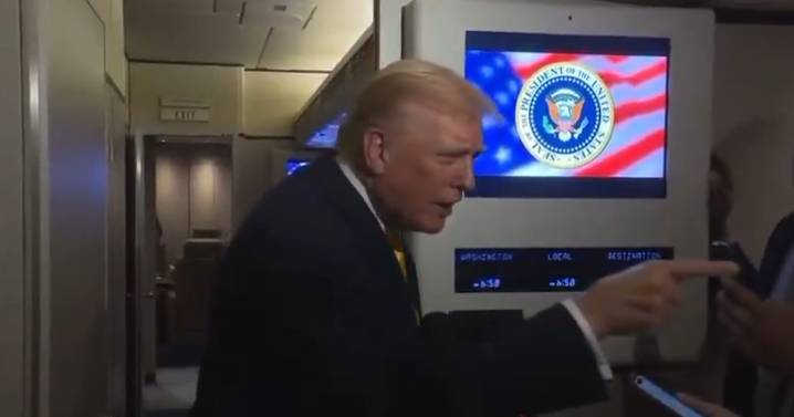 Trump insulta a reportera que lo cuestionó sobre caso Epstein: ‘¡cállate, cerda!’