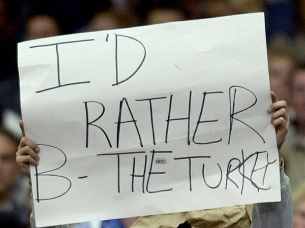 Monday Memories: Lions fan would rather be the turkey in 2001, even on Thanksgiving