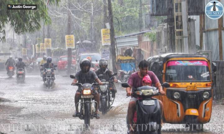 Low-pressure area near Sri Lanka coast brings rain to Chennai