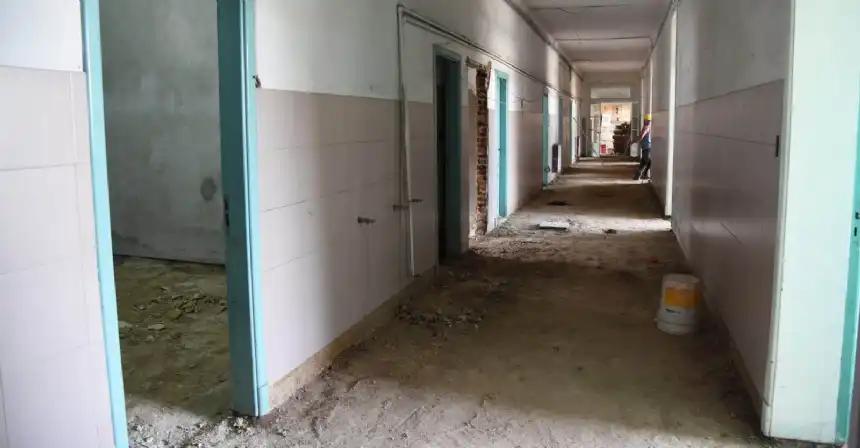 Tandil inició la remodelación de la Escuela Primaria Nº 7