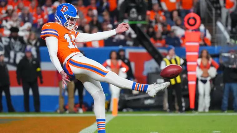Who is the Broncos' punter? Meet the Denver rookie having a tough time in Week 10
