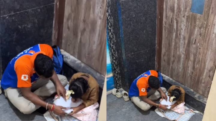 Bengaluru Swiggy Delivery Man Teaches Daughter Between Orders, Internet Says ‘Bhai Ne Rula Dia’