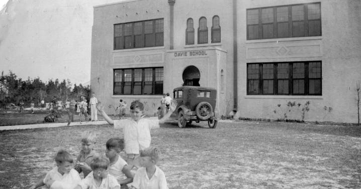 The Davie School: The century-old building at the heart of the town