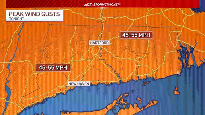 Gusty winds on Wednesday, thunderstorms possible this evening