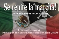 ¿Sí se va hacer?: Este es el horario y ruta convocada para la Marcha de la Generación Z este 20 de noviembre