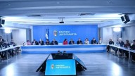Con la presencia de Anabel Fernández Sagasti se reunió la cúpula del PJ para definir estrategias