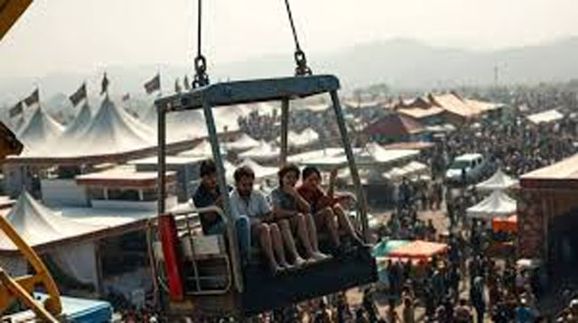 Eight people rescued after swing ride malfunctions at Bali Jatra Fair in Cuttack