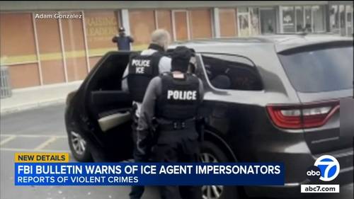 FBI warns of people impersonating ICE agents to commit violent crimes