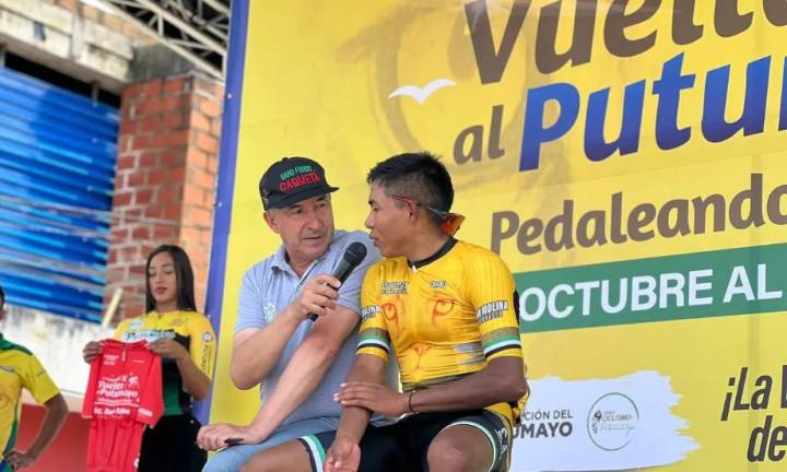 Leison Maca sigue líder de la novena edición de la Vuelta al Putumayo; Daniel Hoyos gana en Mocoa la tercera jornada