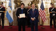 Milei recibió al embajador de Estados Unidos antes de su viaje a Miami y Nueva York