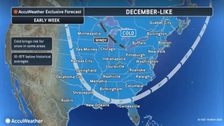 Arctic winds bring a ‘cold blast’ to US this week. Here’s how Pa. will be affected
