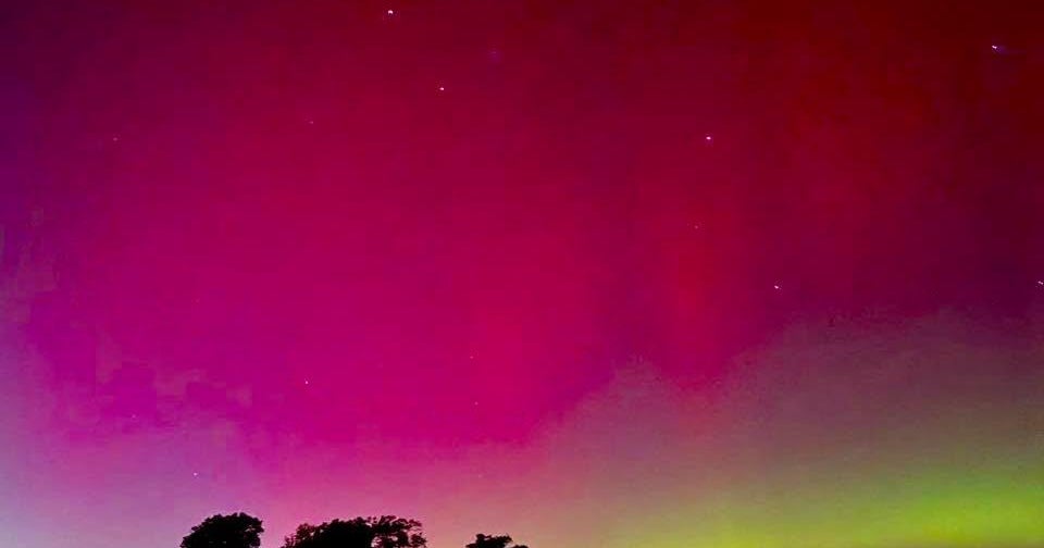 North Texans catch rare northern lights, with a second chance Wednesday