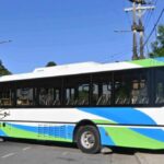 Arrancó la prueba piloto del primer colectivo a...