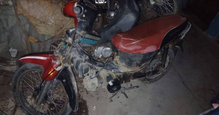 Conducía una moto robada y fue detenido