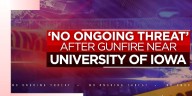 No ongoing threat after gunfire near University of Iowa, police say