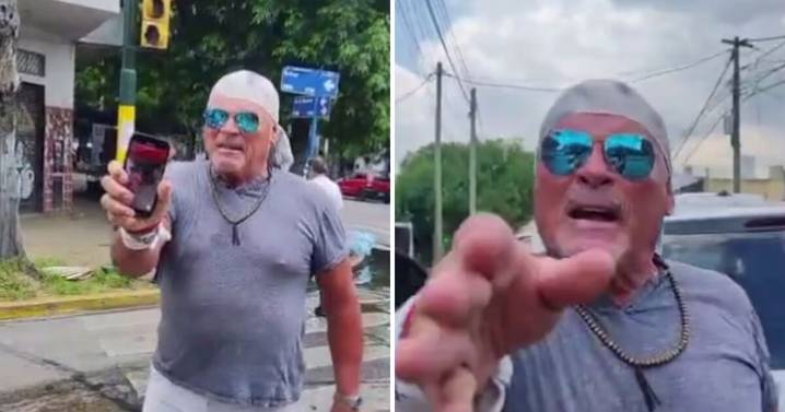 El polémico video de Alfa de Gran Hermano en el que es acusado de chocar a un motociclista: "Se dio a la fuga"