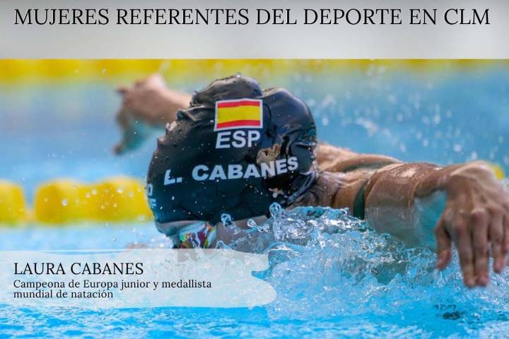 Laura Cabanes, la daimieleña que pasó de los cursillos municipales a estar en la cumbre de la natación
