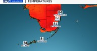 Warm and dry weekend across South Florida ahead of next week's cold front filled with Arctic air