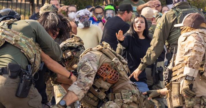 Commentary: From the ballot box to the streets, Latinos are blowing the whistle on Trump's reign