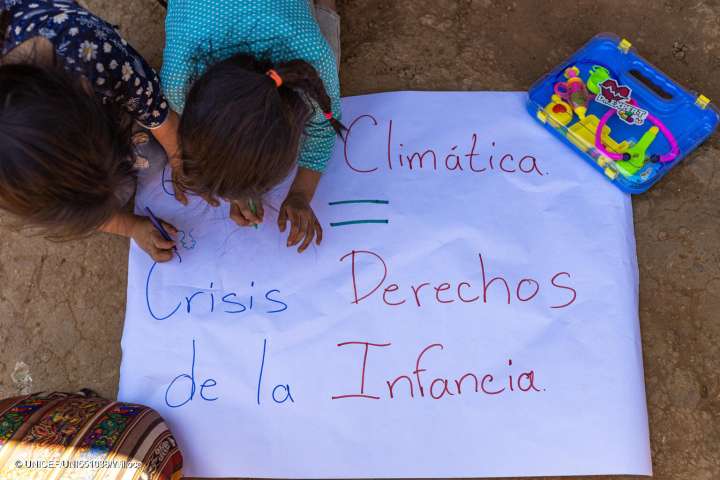 UNICEF alerta sobre graves impactos climáticos en niños, niñas y adolescentes en Chile