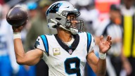 Bryce Young sets career highs in Panthers overtime win over Falcons