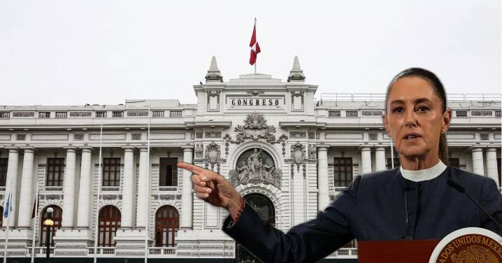 Congreso: Pleno aprobó declarar persona non grata a presidenta de México, Claudia Sheinbaum