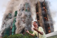 Hong Kong fire kills four as blaze rips through multiple high rise towers in Tai Po