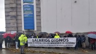 Personal civil de Defensa en Ferrol acusa al Gobierno de "agravar" su "discriminación salarial"