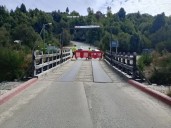 Confirmaron la condena a una empresa que dañó un puente nuevo con un camión sobrecargado
