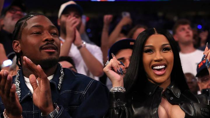 Cardi B welcomes baby boy with NFL star boyfriend Stefon Diggs