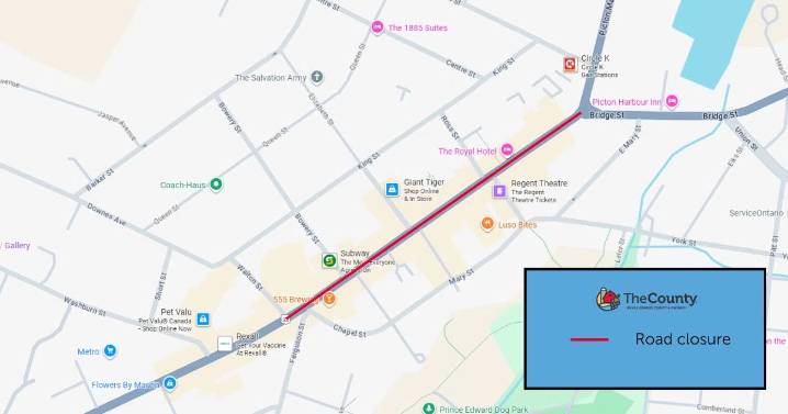 Traffic disruptions November 15 for Picton Night Market