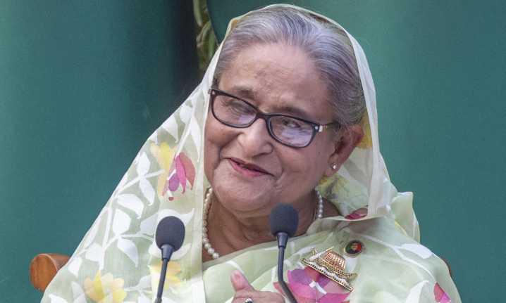 Hasina thanks India for 'safe haven', slams Yunus govt for India