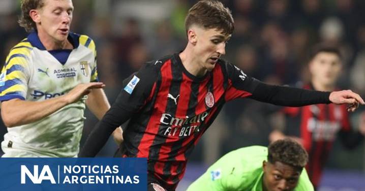 Parma sorprendió y le sacó un empate al Milan en la Serie A